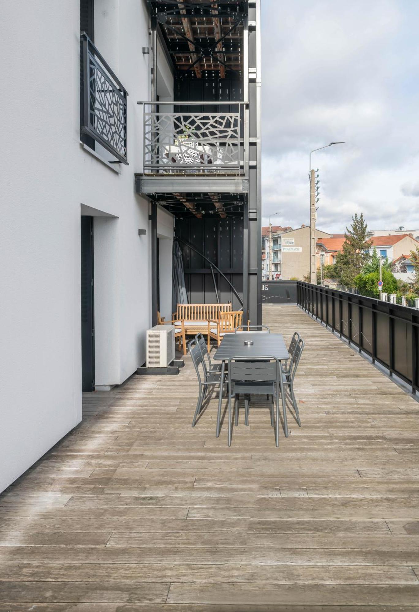 Residence Leon Blum - Appartements Design - Parking Clermont-Ferrand Dış mekan fotoğraf