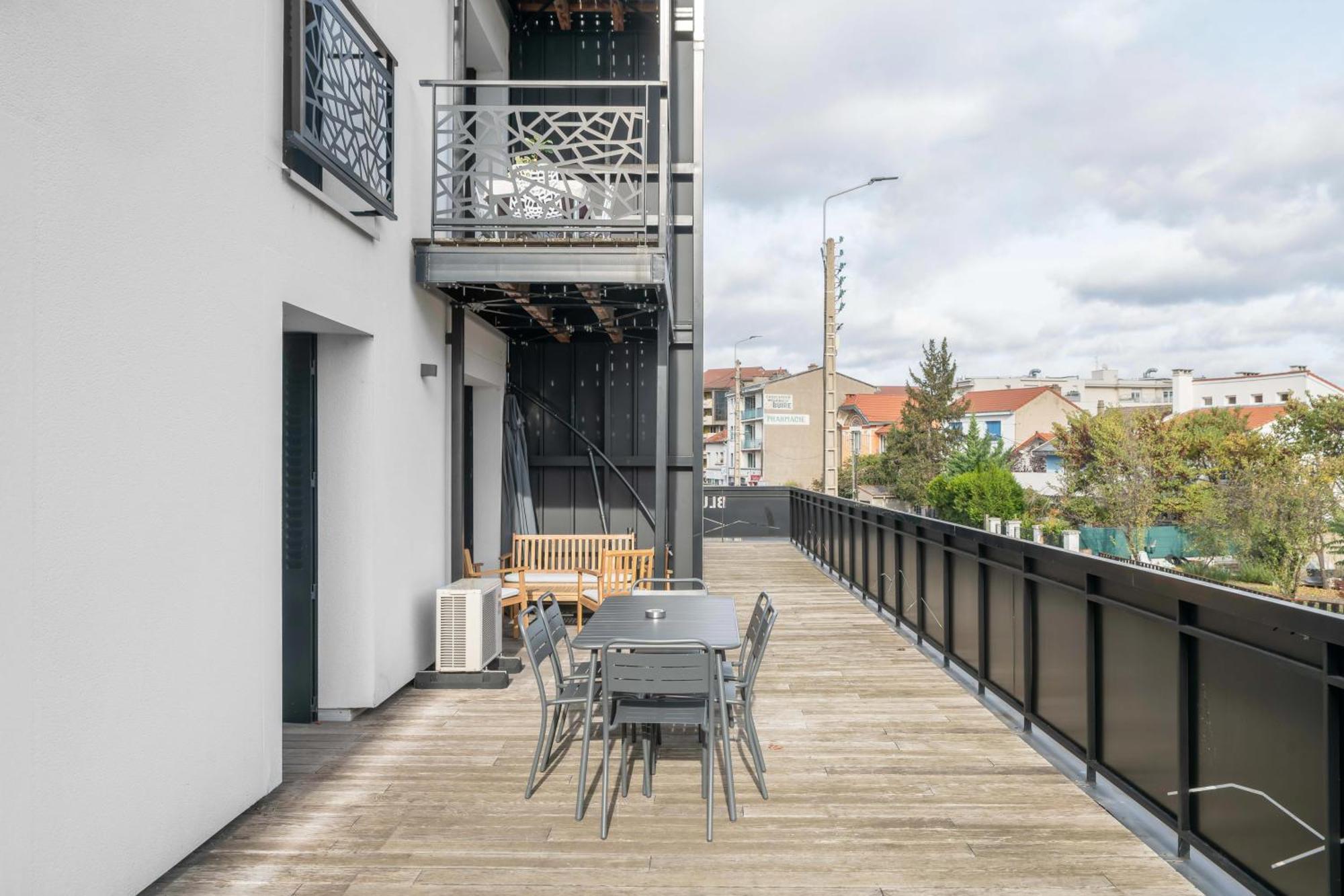Residence Leon Blum - Appartements Design - Parking Clermont-Ferrand Dış mekan fotoğraf